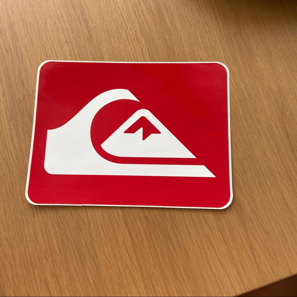Vintage Quiksilver Sticker Decal
